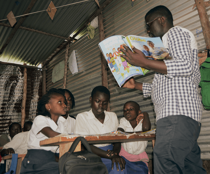 Children learning